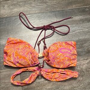 Vix Paula Hermanny  D cup small Paisley Bikini Top